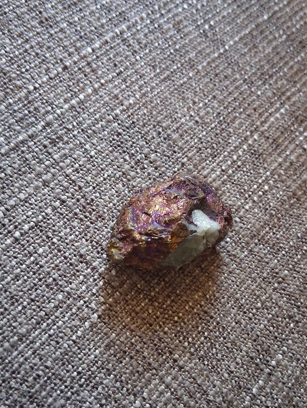 Iridescent Purple-Gold Raw Bornite (Peacock Ore)